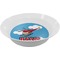 Helicopter Design Melamine Bowl (Personalized)