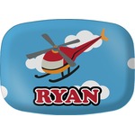 Helicopter Melamine Platter (Personalized)
