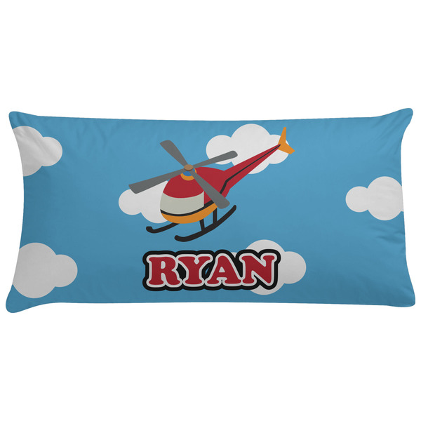 Custom Helicopter Pillow Case - King (Personalized)