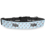 Helicopter Deluxe Dog Collar - Double Extra Large (20.5" to 35") (Personalized)