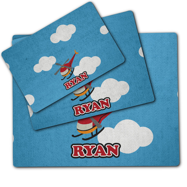 Helicopter Dog Food Mat - MAIN (sm, med, lrg)