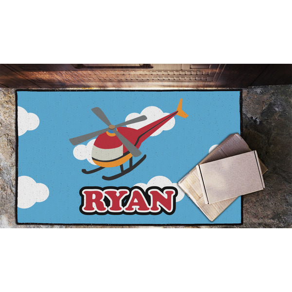 Helicopter Door Mat - LIFESTYLE (Lrg)