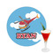 Helicopter Drink Topper - Medium - Single with Drink