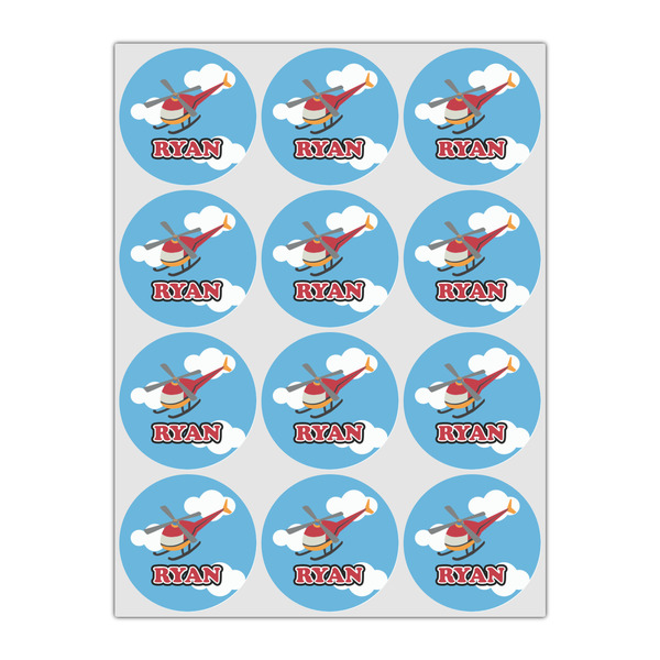 Helicopter Drink Topper - Small - Set of 12
