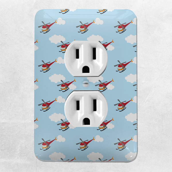 Helicopter Electric Outlet Plate - LIFESTYLE