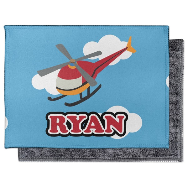 Helicopter Electronic Screen Wipe - Flat