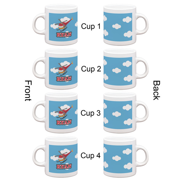 Helicopter Espresso Cup Set of 4 - Apvl