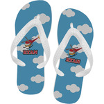 Helicopter Flip Flops - XSmall (Personalized)