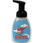 Helicopter Foam Soap Bottle - Black (Personalized)