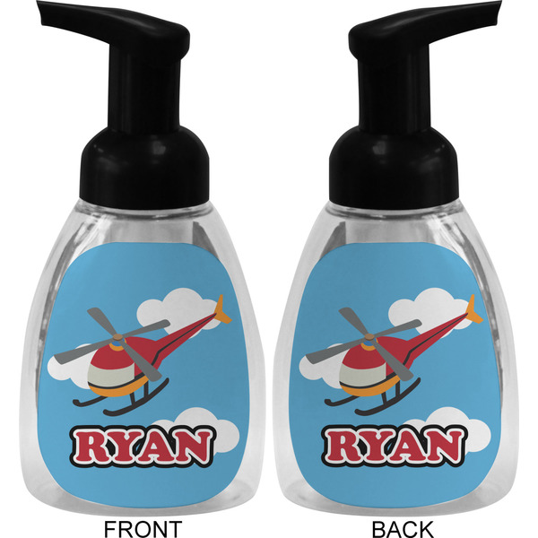 Helicopter Foam Soap Bottle (Front & Back)
