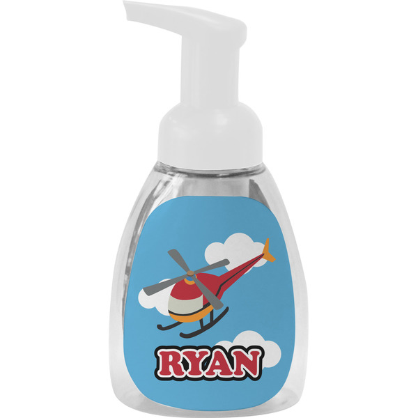 Custom Helicopter Foam Soap Bottle (Personalized)