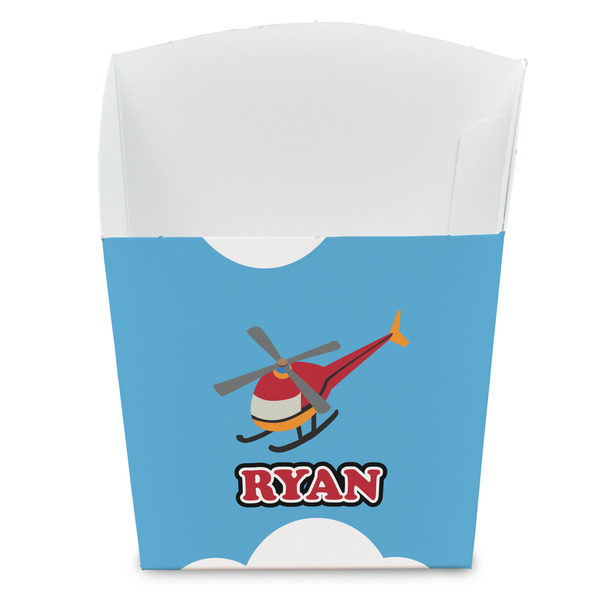Custom Helicopter French Fry Favor Boxes (Personalized)
