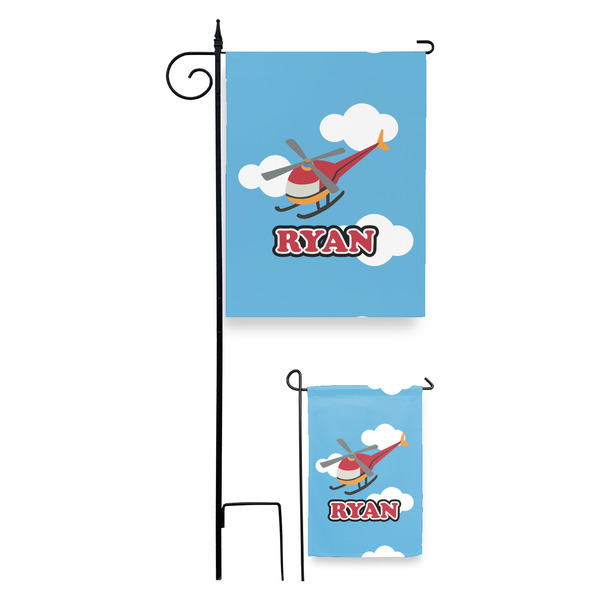 Helicopter Garden Flag - PARENT/MAIN