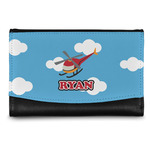 Helicopter Genuine Leather Women's Wallet - Small (Personalized)
