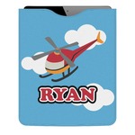Helicopter Genuine Leather iPad Sleeve (Personalized)