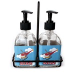 Helicopter Glass Soap & Lotion Bottles (Personalized)