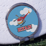 Helicopter Golf Ball Marker - Hat Clip