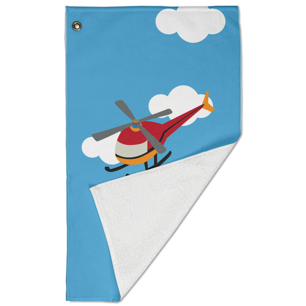 Helicopter Golf Towel - Folded (Large)