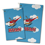 Helicopter Golf Towel - Full Print w/ Name or Text