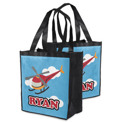 Helicopter Grocery Bag (Personalized)