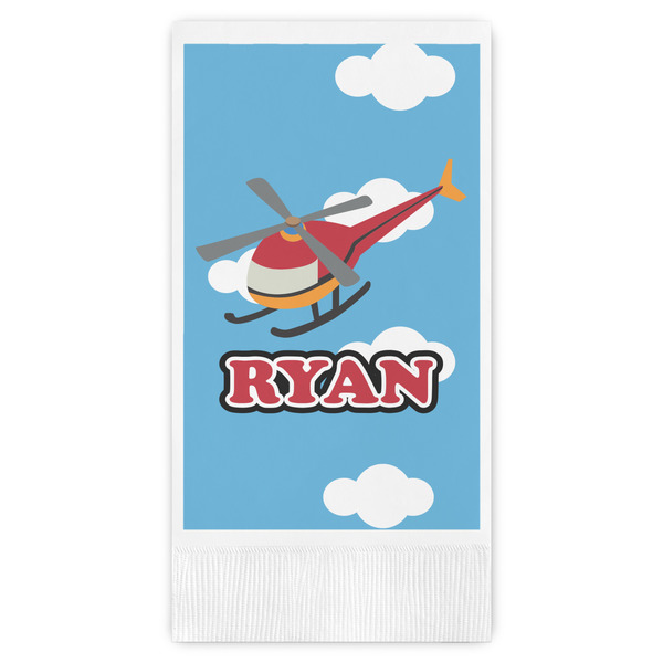 Custom Helicopter Guest Towels - Full Color (Personalized)