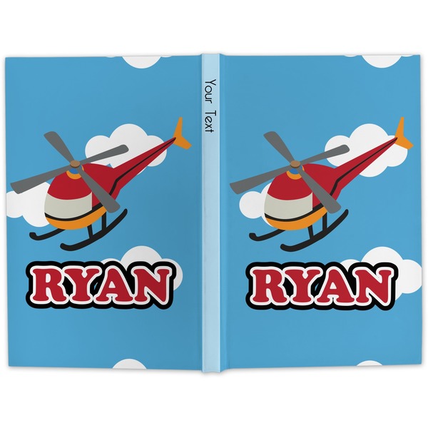 Helicopter Hard Cover Journal - Apvl