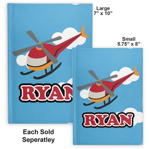 Helicopter Hard Cover Journal - Compare