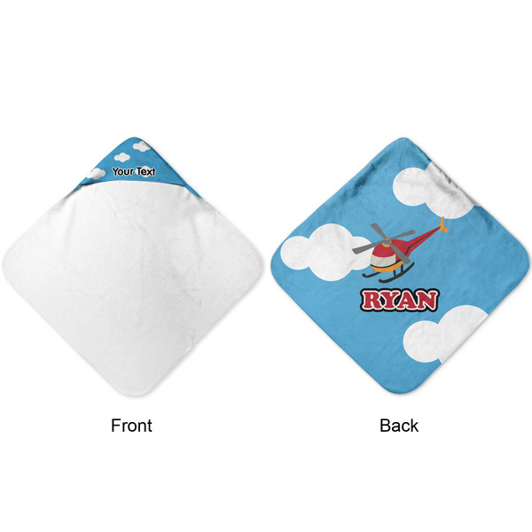 Helicopter Hooded Baby Towel- Approval