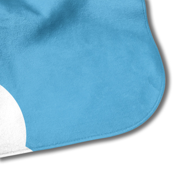 Helicopter Hooded Baby Towel- Detail Corner
