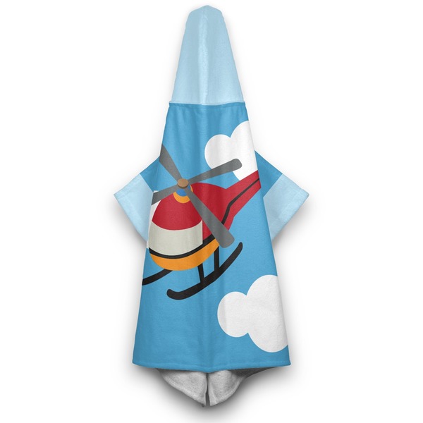 Helicopter Hooded Towel - Hanging