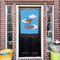 Helicopter House Flags - Double Sided - (Over the door) LIFESTYLE