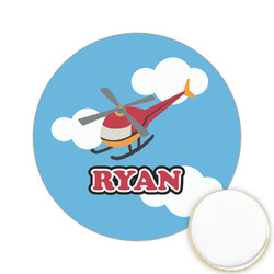 Helicopter Printed Cookie Topper - 2.15" (Personalized)