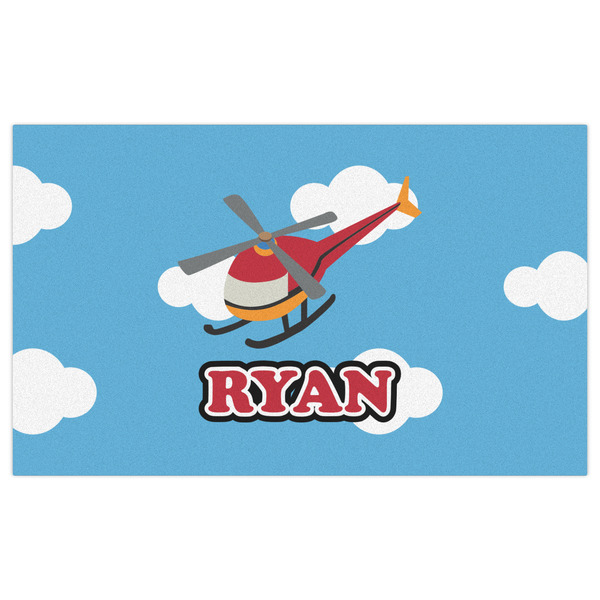Helicopter Indoor / Outdoor Rug - 3'x5' - Front Flat