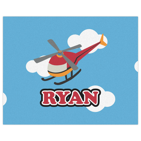 Helicopter Indoor / Outdoor Rug - 8'x10' - Front Flat
