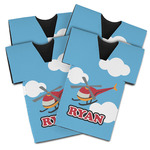 Helicopter Jersey Bottle Cooler - Set of 4 (Personalized)