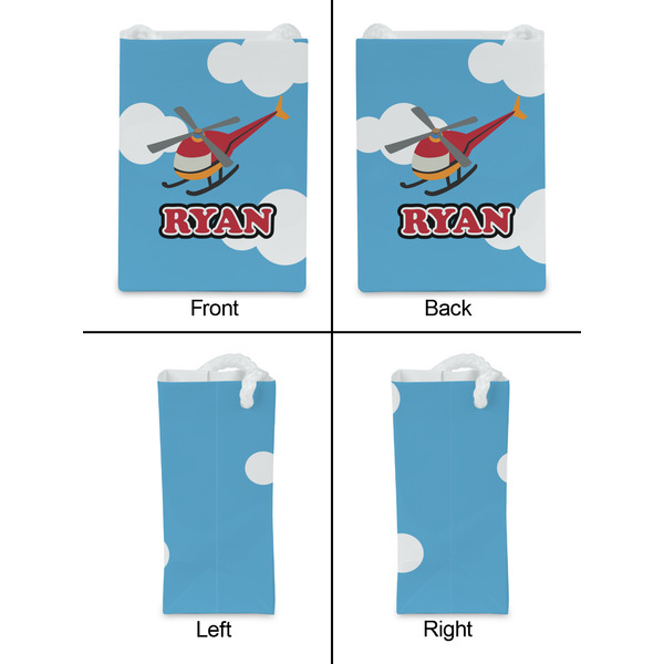 Helicopter Jewelry Gift Bag - Matte - Approval