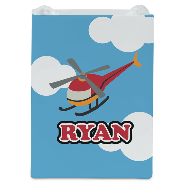 Helicopter Jewelry Gift Bag - Matte - Front