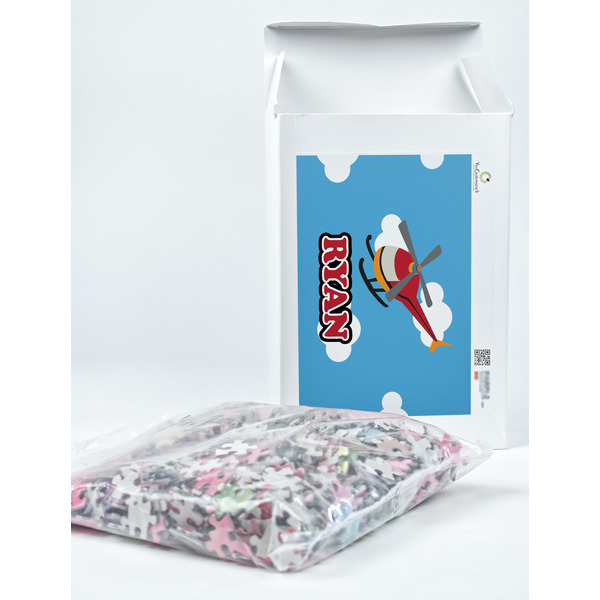 Helicopter Jigsaw Puzzle 1014 Piece - Box