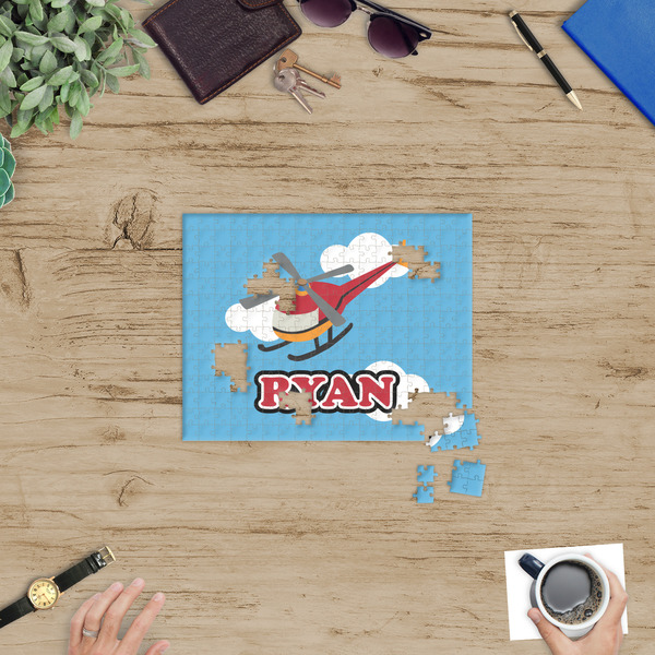 Helicopter Jigsaw Puzzle 252 Piece - In Context