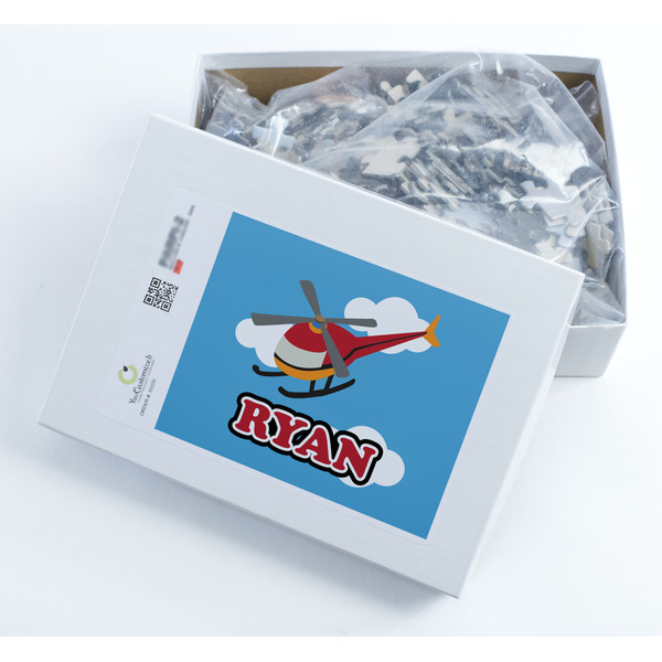 Helicopter Jigsaw Puzzle 500 Piece - Box