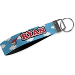 Helicopter Wristlet Webbing Keychain Fob (Personalized)