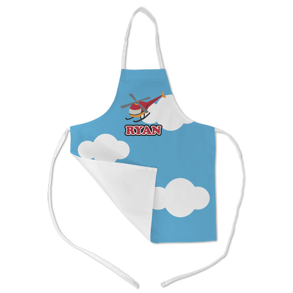 Helicopter Kid's Aprons - Medium - Main (med/lrg)