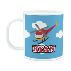 Helicopter Plastic Kids Mug (Personalized)