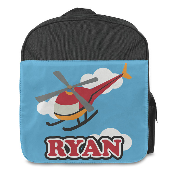 Helicopter Kids Backpack - Front