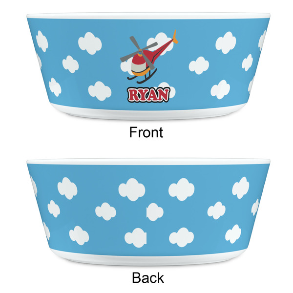 Helicopter Kids Bowls - APPROVAL