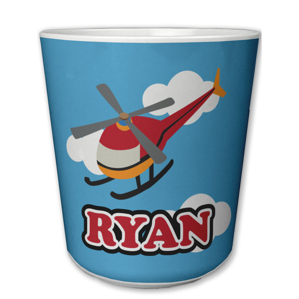 Custom Helicopter Plastic Tumbler 6oz (Personalized)