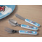 Helicopter Kids Flatware w/ Plate