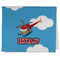 Helicopter Kitchen Towel - Poly Cotton w/ Name or Text