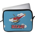 Helicopter Laptop Sleeve / Case - 15" (Personalized)