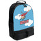 Helicopter Large Backpack - Black - Angled View